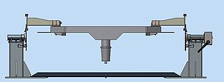 Schematische Darstellung eines um 180° gedrehten Federträgers